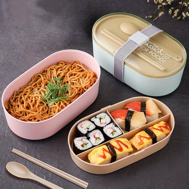 Lunch Box, Travel Hiking Office High Capacity Leakproof Microwave Food  Container, Portable Fresh Keeping Bento Box - Temu Bahrain