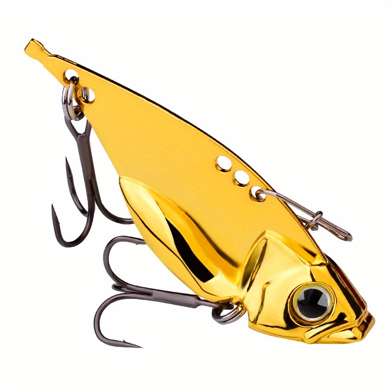  Gotcha G1701GH Gold Slim Metal Fishing Lure : Fishing Topwater  Lures And Crankbaits : Sports & Outdoors
