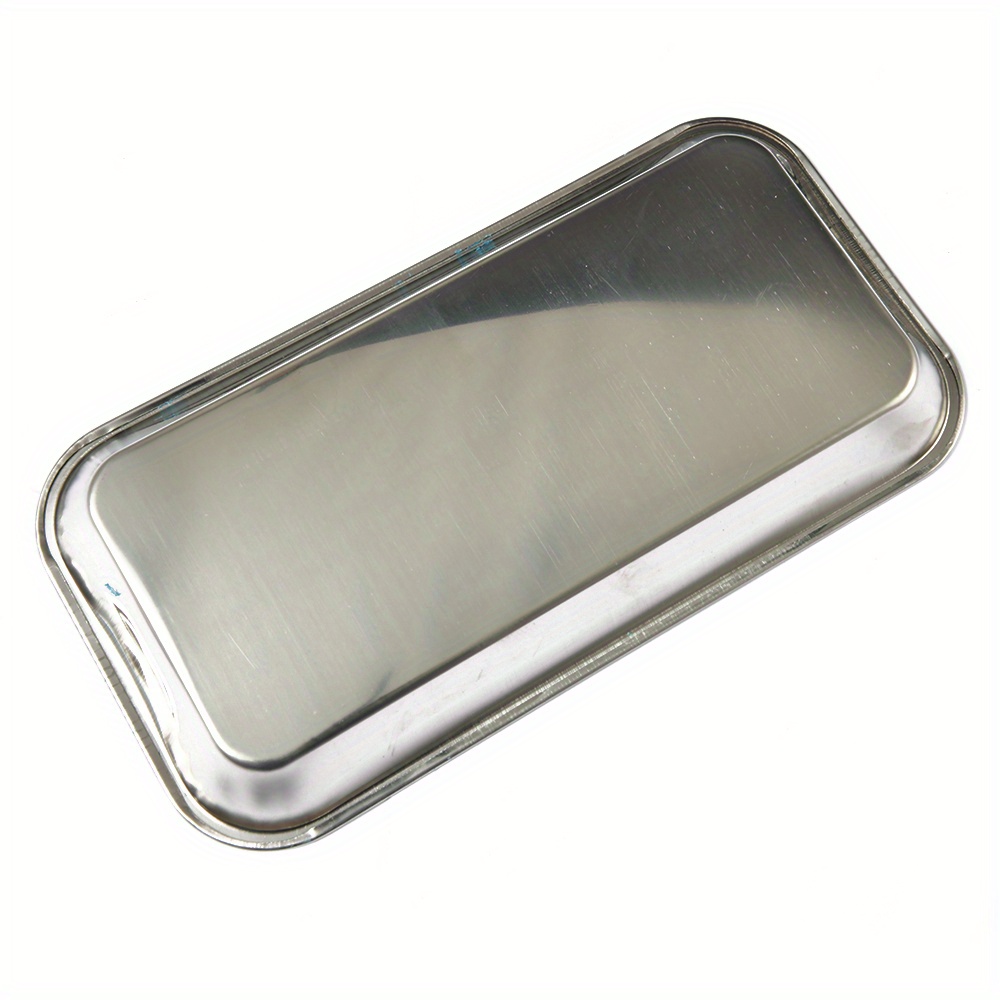 BUGUUYO 1Pc Stainless Steel Tray Small Trays Tools Tray Thickening Tray  Dental Equipment Forceps Tray Plate Trays boxs Metal Tray Dressing  Instrument