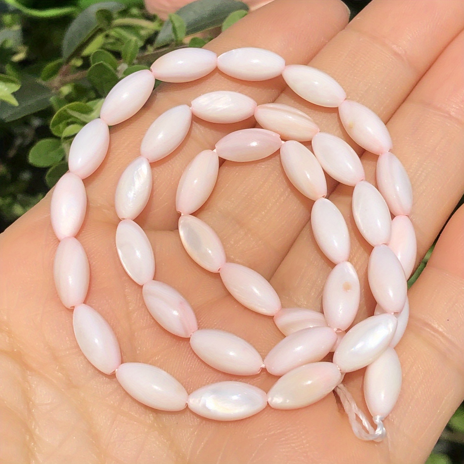Rice Shape Ccb Beads Tube Beads For Bracelet Jewelry - Temu