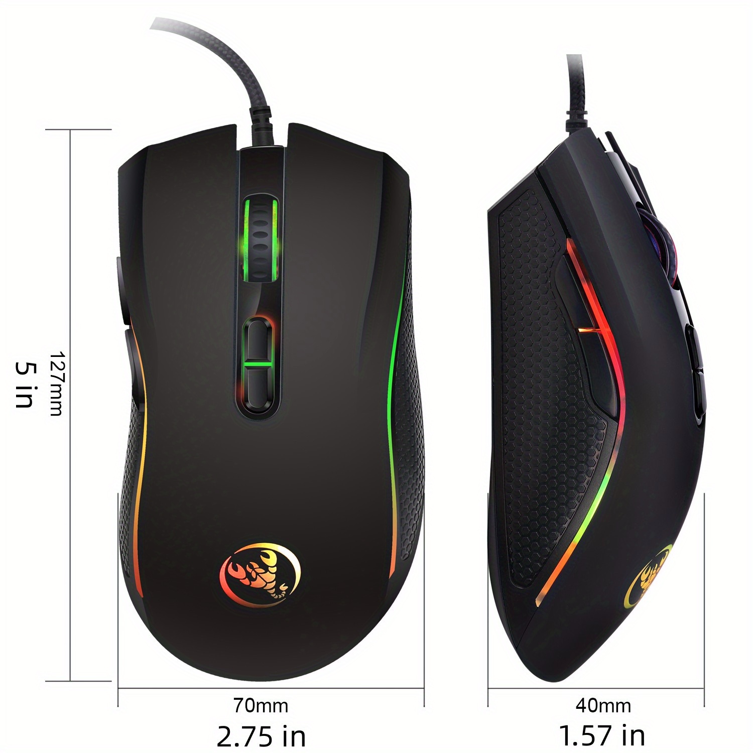 Tastiera Gioco Cablata 60% E Mouse Combinato Set Tastierino - Temu