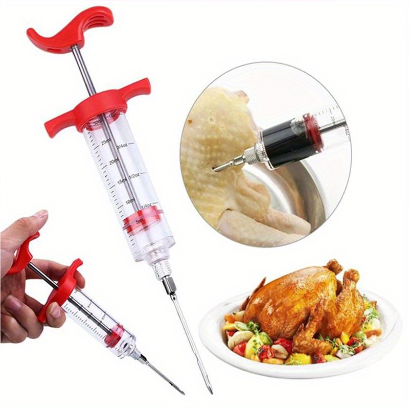 Marinade Meat Injector Syringe - Uptimac