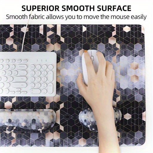 gaming mouse pad+keyboard holder+small hand rest office - Temu Australia