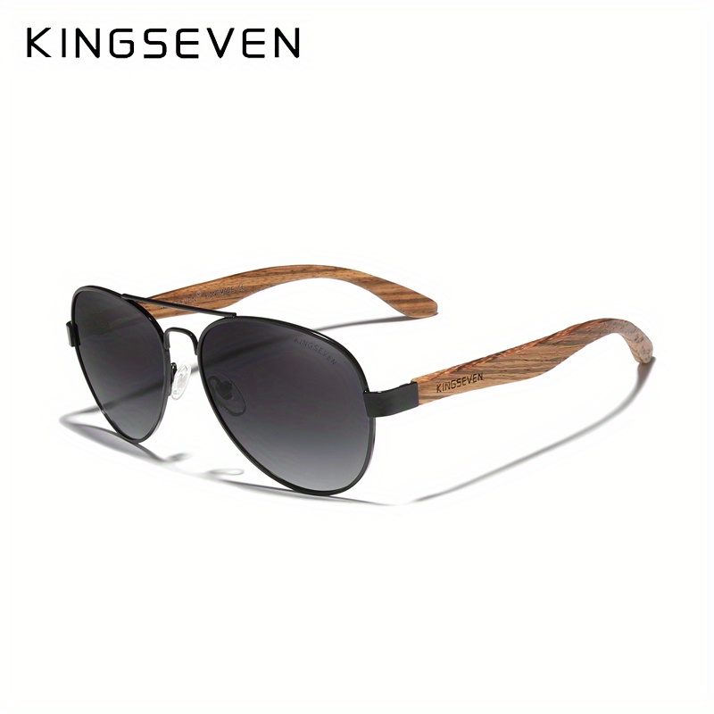 Sunglasses Mens & Women | Sunglasses Mens Polarized Walnut Wood Temples &  Acetate Frame | UV400 Lenses | Mens Sunglasses