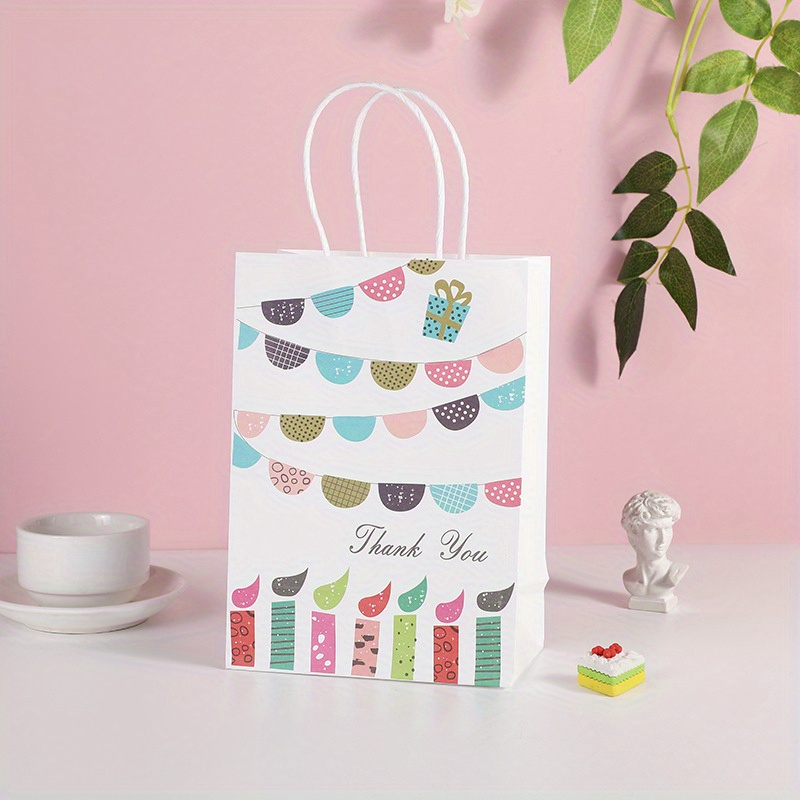 Party Favor Gift Shopping Thankyou Tote Bag Packaging Plastic Bag