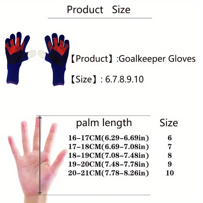 Guantes Portero Fútbol Látex Adultos Resistentes - Temu Spain