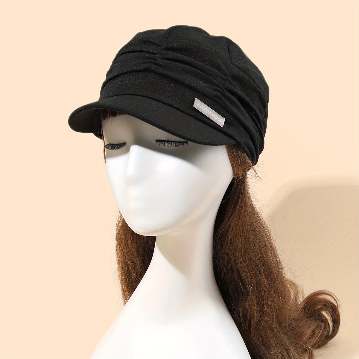 Image of Unisex Korean-style Fashion Cap, Spring/autumn Outdoor Baseball Cap, Casual Sun Hat For In Summer