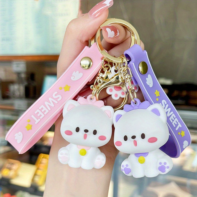 Cartoon Animal Cat Enamel Charms Jewelry Making Cute Pendants Necklaces  Custom Keychain - China Keychain and Charm Keychain price