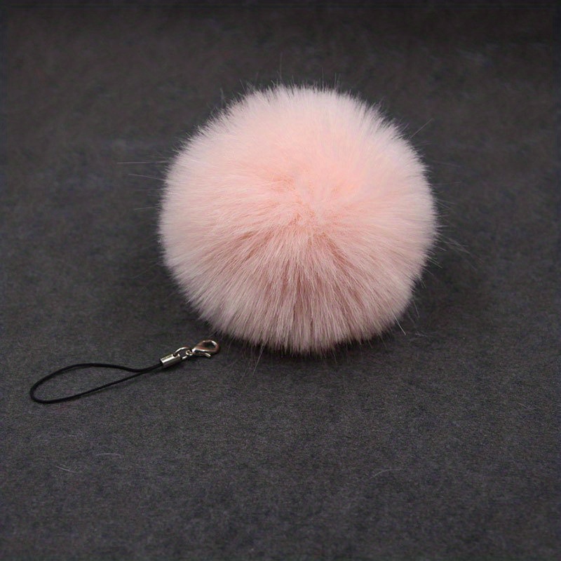 Porte-clés boule en peluche mignonne, pendentif en forme de fruits en peluche  douce, porte-clés de voiture, téléphone, sac à main, accessoires pendentif,  le meilleur cadeau de vacances! Accessoires de sac cadeau, cadeau