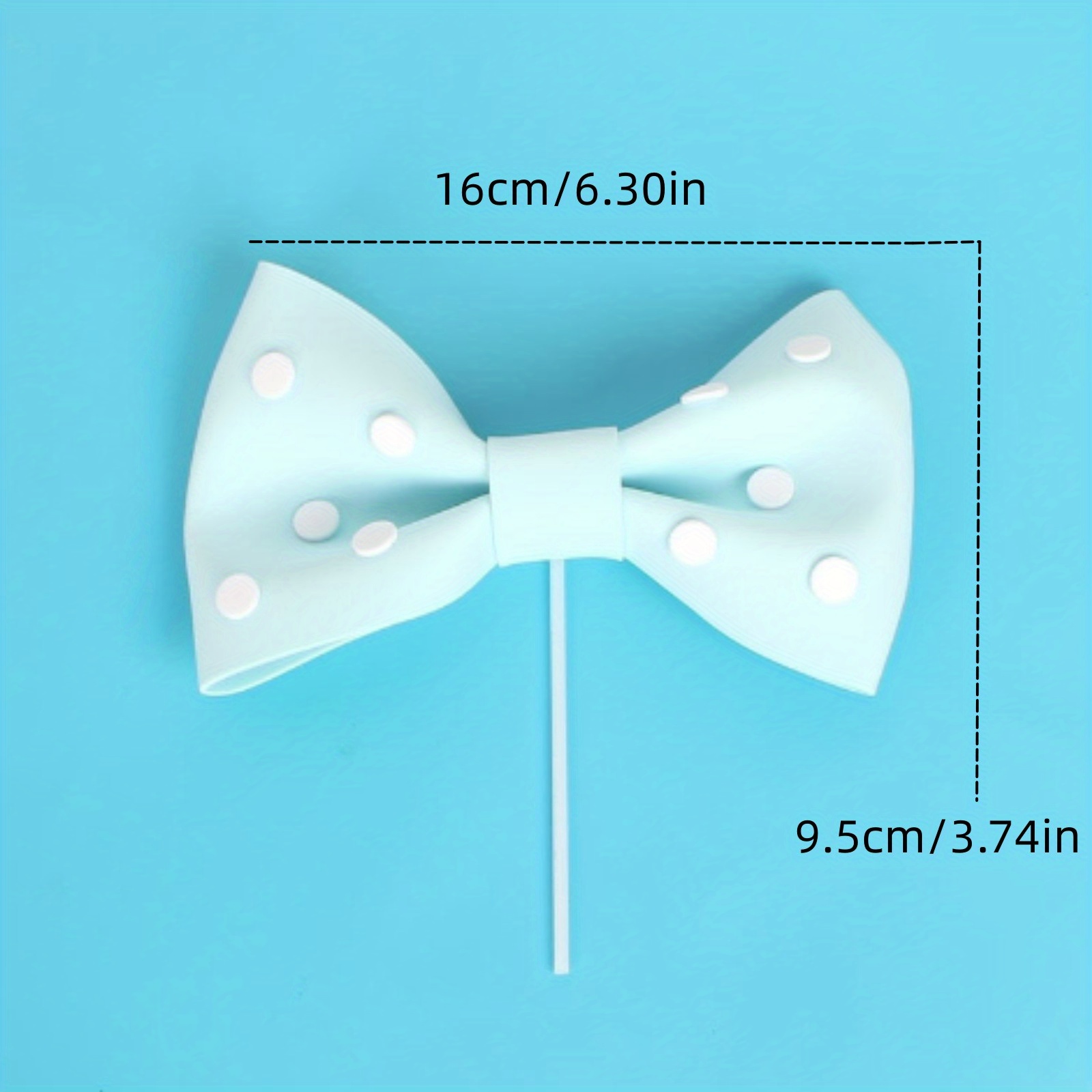 25pcs/set Paper Cake Topper, Modern Bow Design Cake Top Decoration For  Party | SHEIN