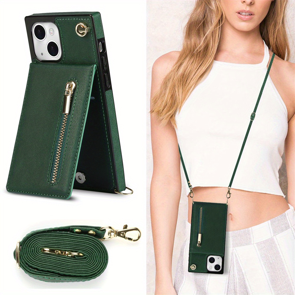 Crossbody iphone wallet cheap case