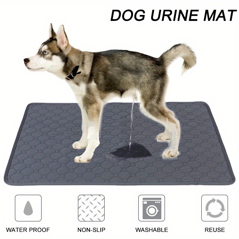 Dog Pee Pad Washable Absorbent Reusable Plaid Style Pet Training Mat Home  Outdoor Seat Cover Dog Toilet Mat лежанка для собак - AliExpress