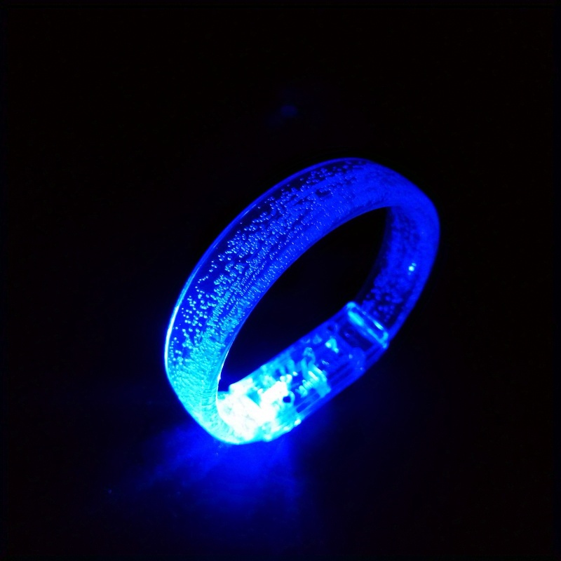 5/10/20/30 Pcs Glow In The Dark Bracelets Silicone Light Up Bracelets LED Wristbands  Neon Party Supplies Kids Adults Party Toys - AliExpress