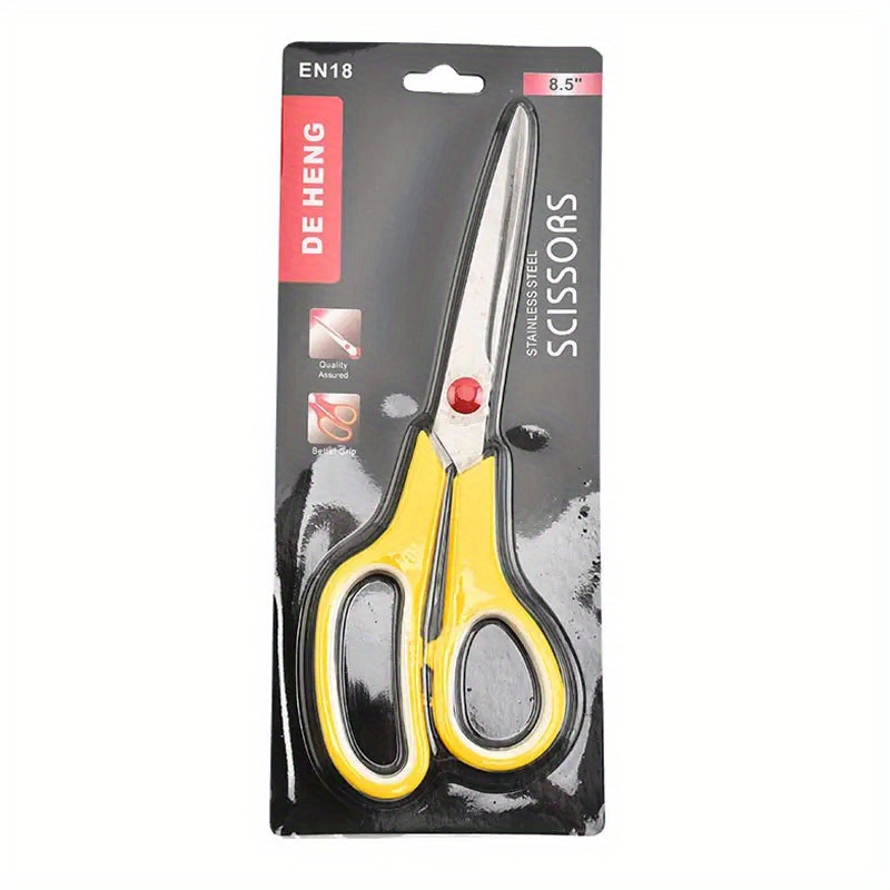 8.5 Scissors All Purpose, Multipurpose Scissors 3 pack Bulk Ultra Sharp  Blade Shears, Comfort-Grip Sturdy Scissors for School Office Home Sewing