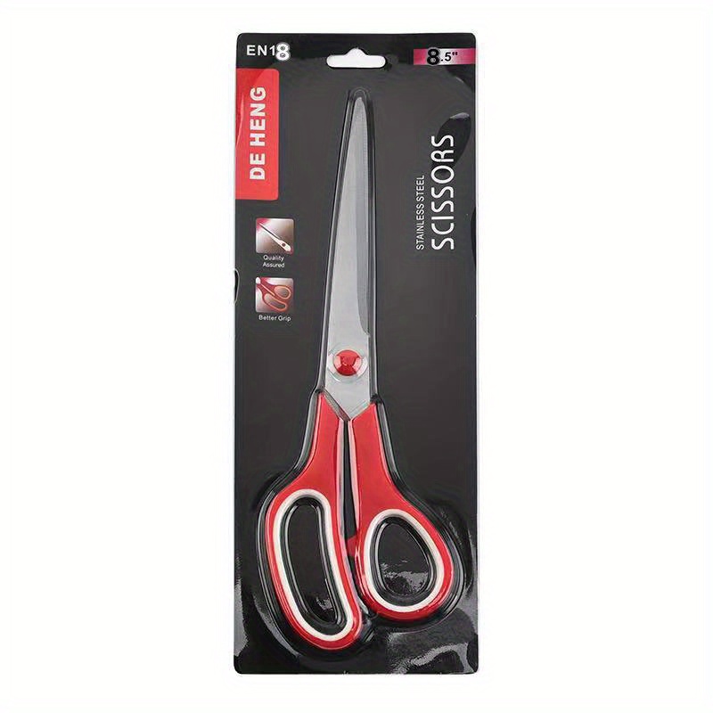 Scissors 6-Pack, 8'' Multipurpose Scissor with Ultra Sharp Blades, Easy  Grip Handles, Stainless Steel Scissor for Office Supplies Craft Home