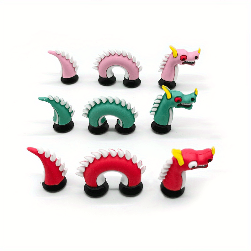 Dragon Shoe Charms 3d Snake Sandals Decoration Gift - Temu