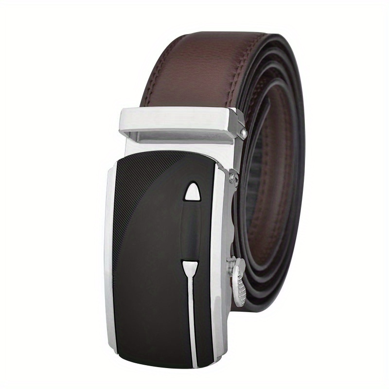 Mens Belts Automatic Buckle Belt Leather High Quality Belts For