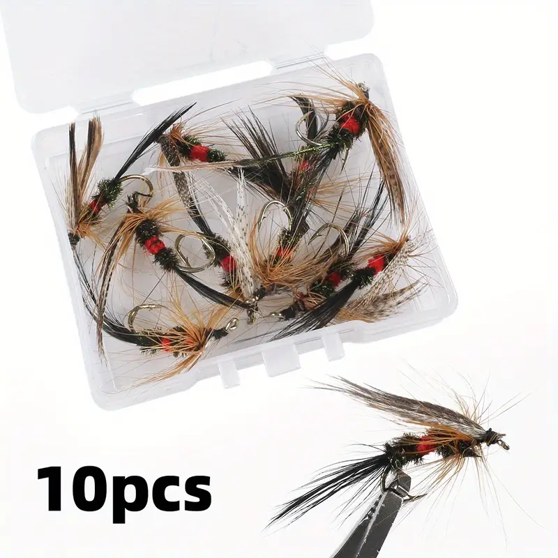 Fly Fishing Set: Catch Trout Bass Floating Lures - Temu