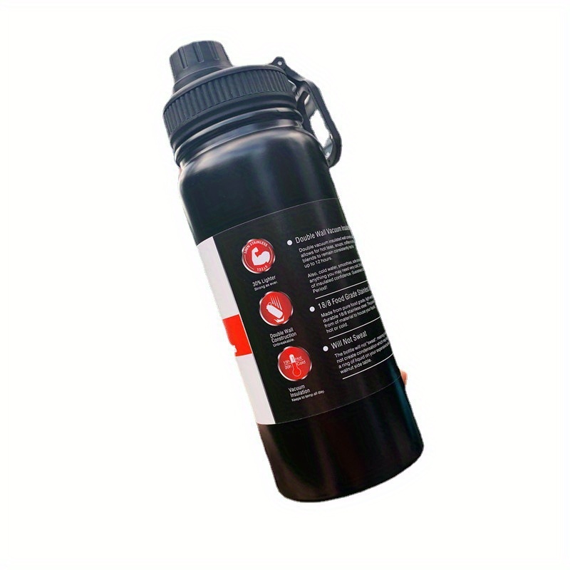 Sport Bottle Stainless Steel Insulated Water Bottle With - Temu