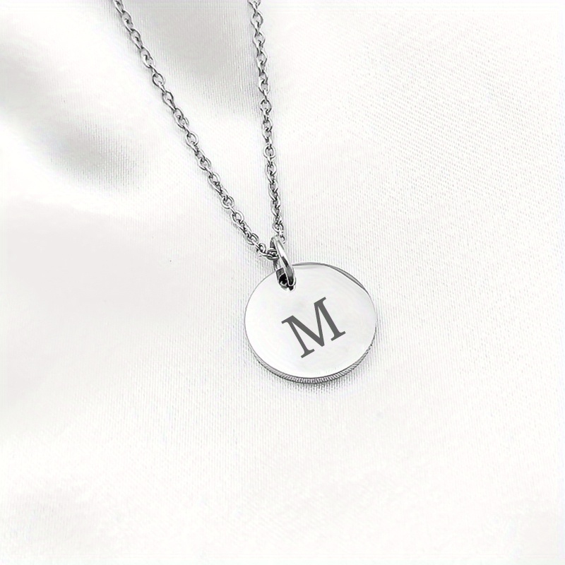 Small Metal Pendant Valentine's Day Accessories Letter - Temu