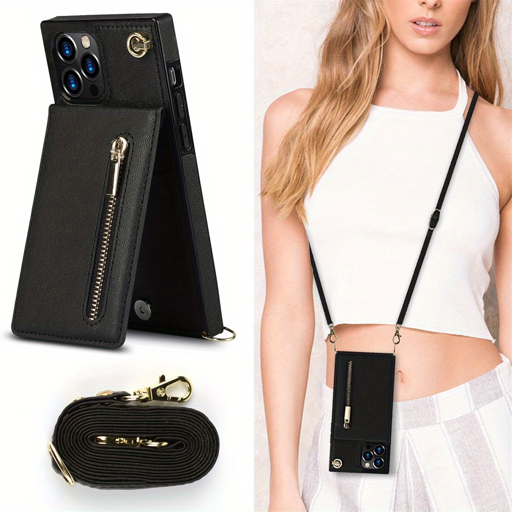 Bandolier 'Emma' Cross Body Phone Case in Black - iPhone Xs Max