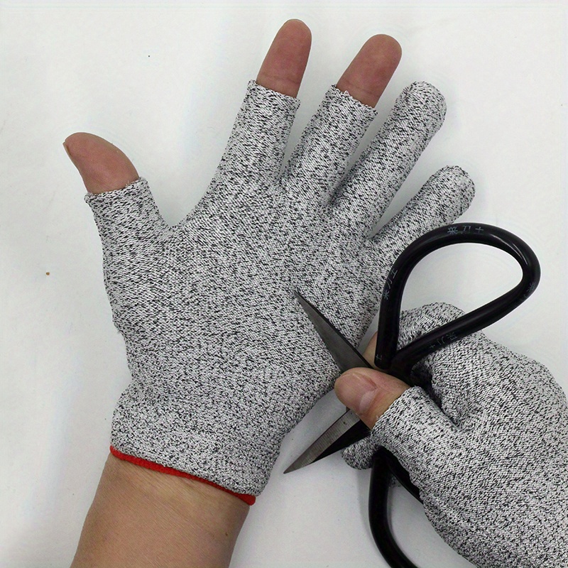 Anti-Cut Finger Cover Finger Protector Sleeve Level 5 High-strength Safety  Anti Cut Fingertip Gloves Kitchen Tools