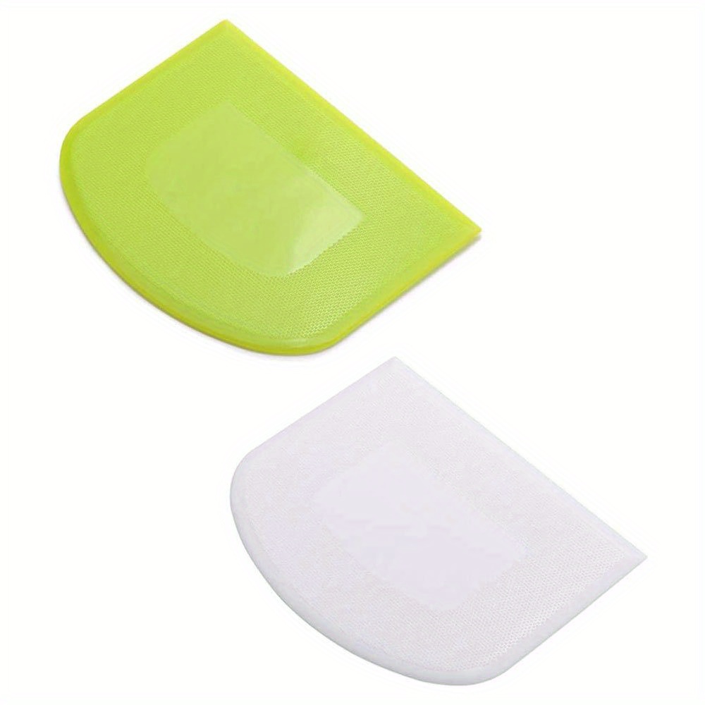 Non-Stick Multi Function Pastry Tool Silicone Round Dough Scraper