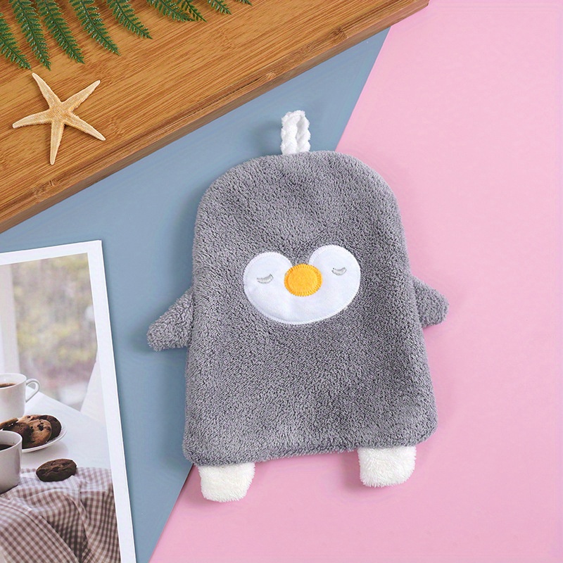 Cute hand towel penguin absorbent household hand towel kitchen hand towel  duck