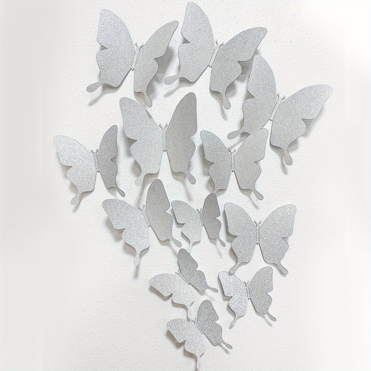 3d Butterfly Wall Decor Stickers, Butterfly Decor For Birthday