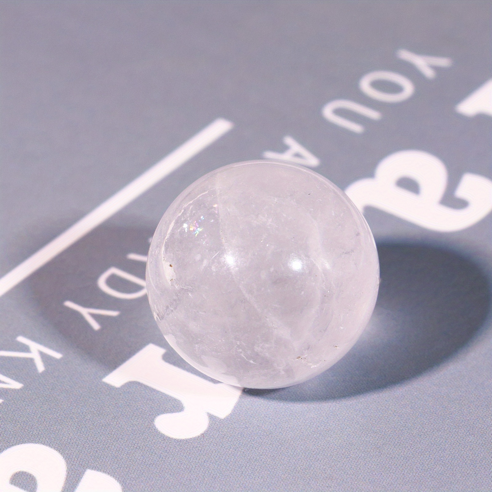 Mini Cute Crystal Ball Asian Rare Natural Magic Ball Healing Sphere Quartz Balls  Crystal Craft Decor