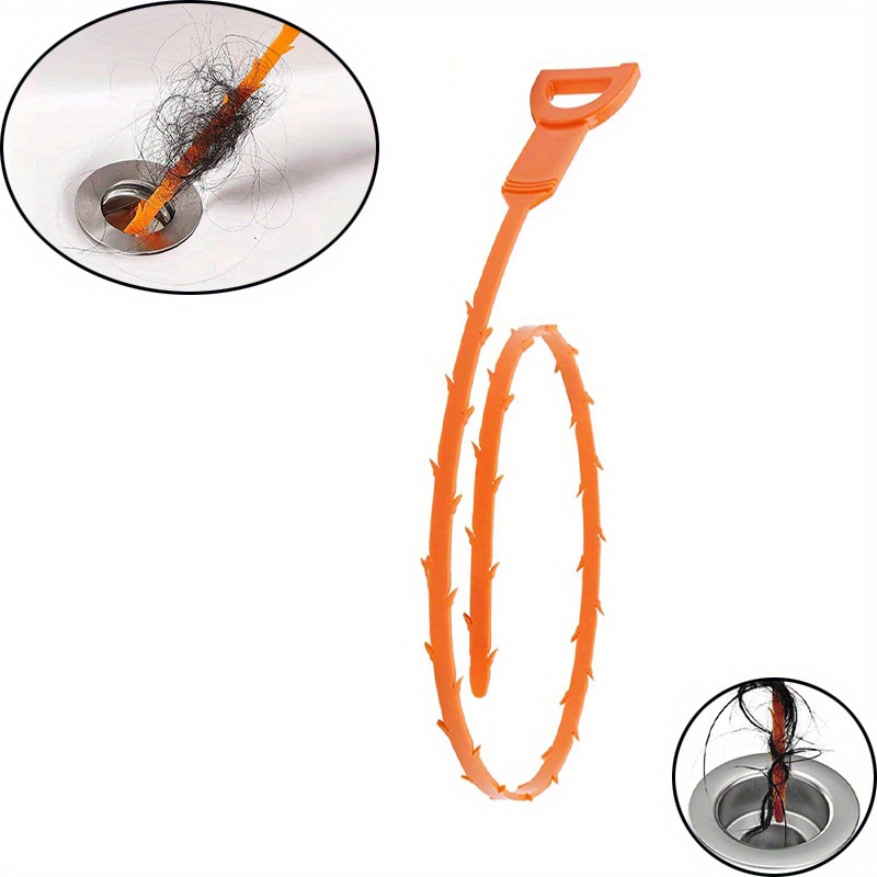 Snake Drain Clog Remover, Toilet Cleaning Tool