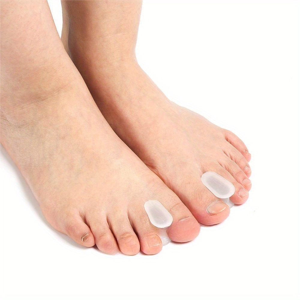 Comfortable Silicone Toe Spacers For Bunion Relief Men And - Temu