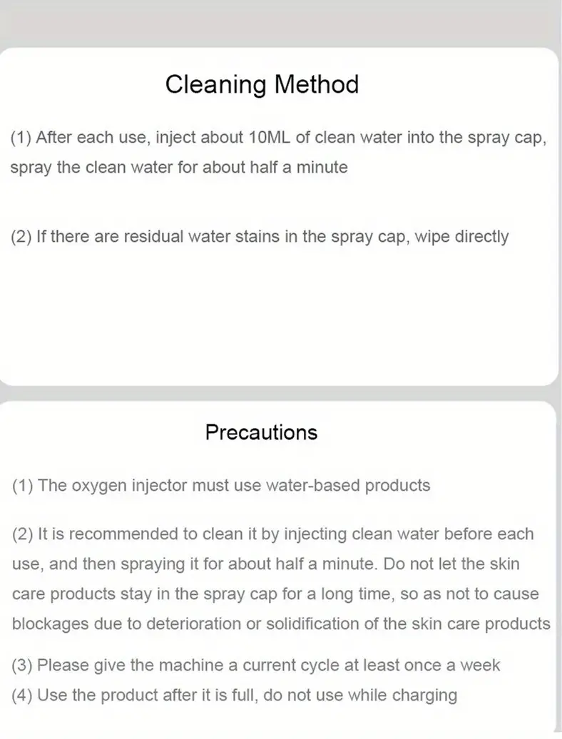 bottle oxygen supplement water replenishment instrument details 10