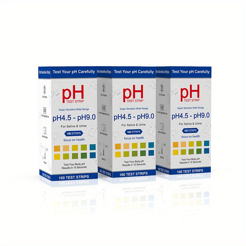 Ph Test Strips For Urine Quality Test Salivary Ph Test Ph Temu