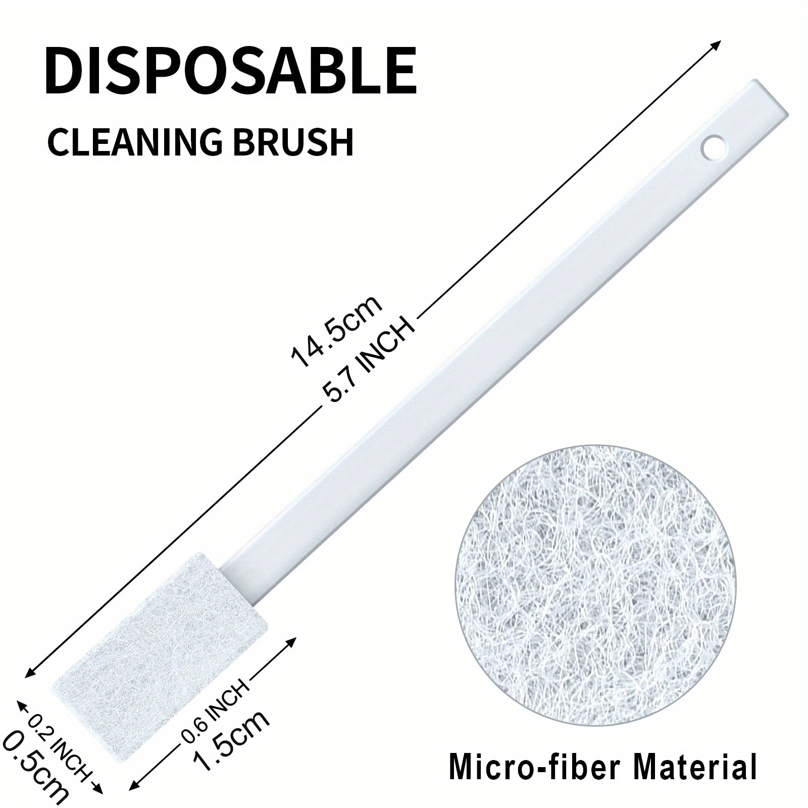 Cleaning Brushes Disposable Crevice Small Spaces Detail Temu