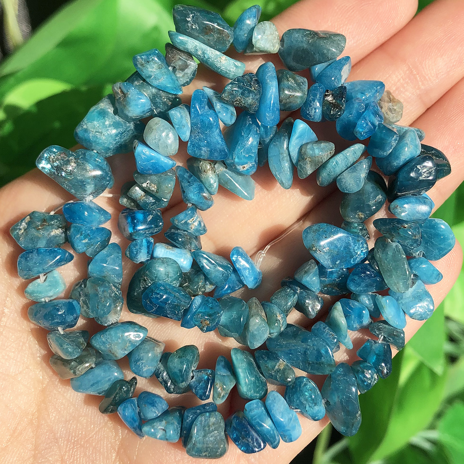 15“ Natural 4/6/8mm Freeform Gemstone Beads For DIY Jewelry Making
