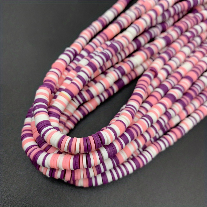 6mm Multicolored Clay Beads by Creatology™