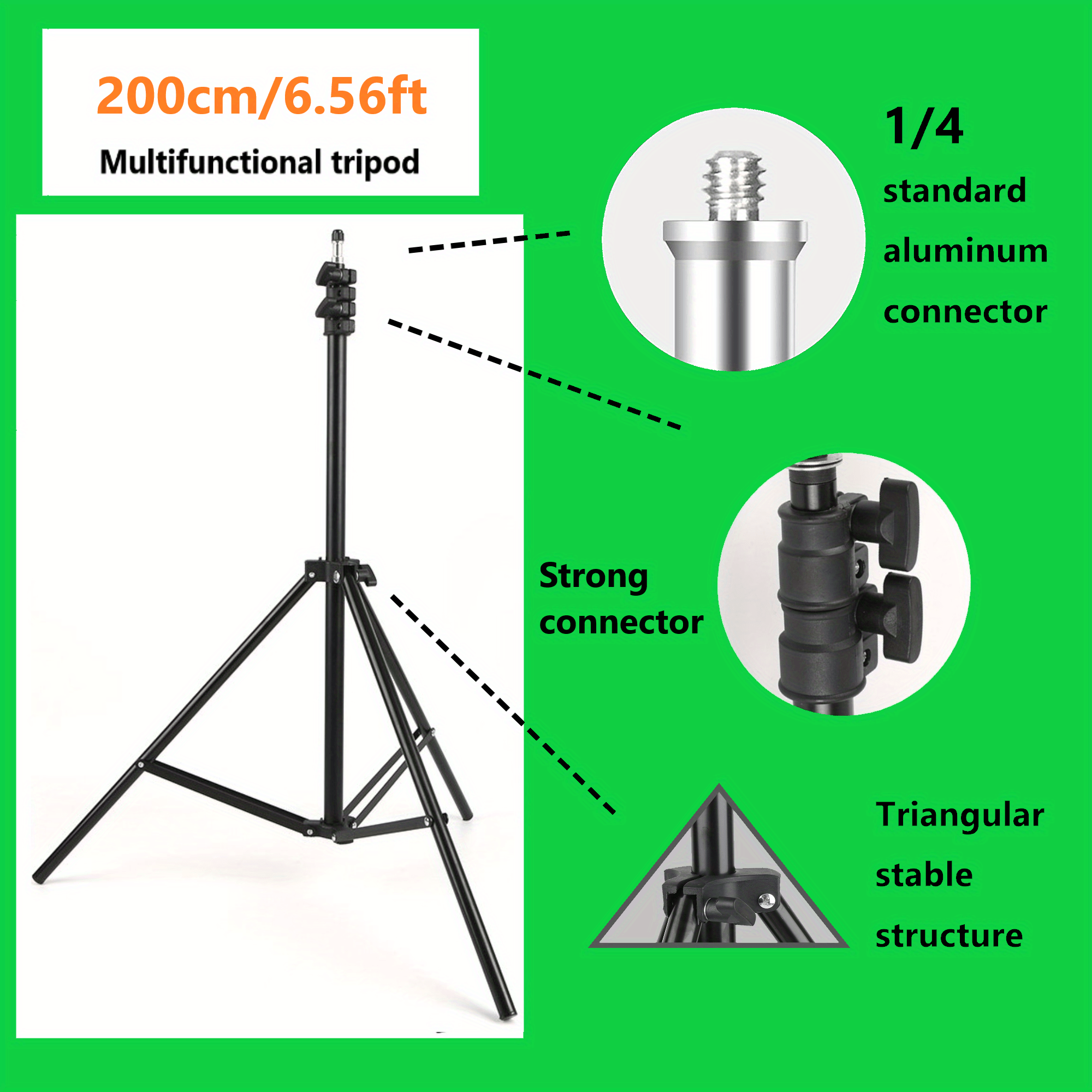 Ldgho 75 6 Feet 190cm Photography Light Stands For Relfectors Softboxes