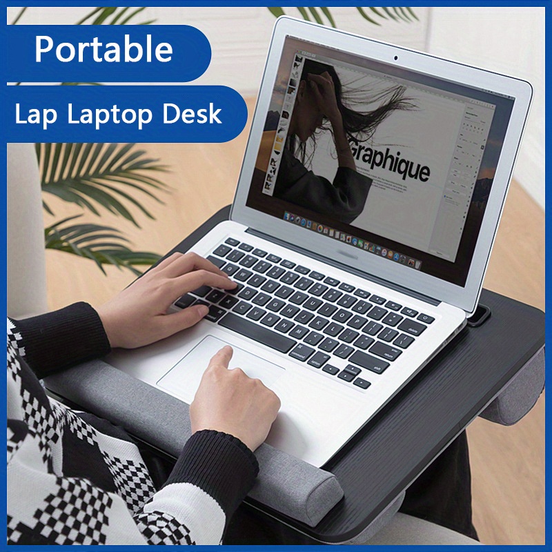 TD® support pour ordinateur portable avec coussin lit bureau genoux bo –