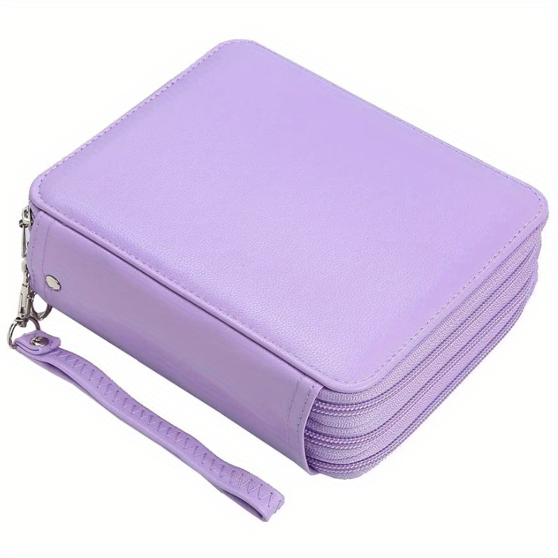 Shulaner Pencil Case Slot Holds 300 Colored Pencils or 200 Color