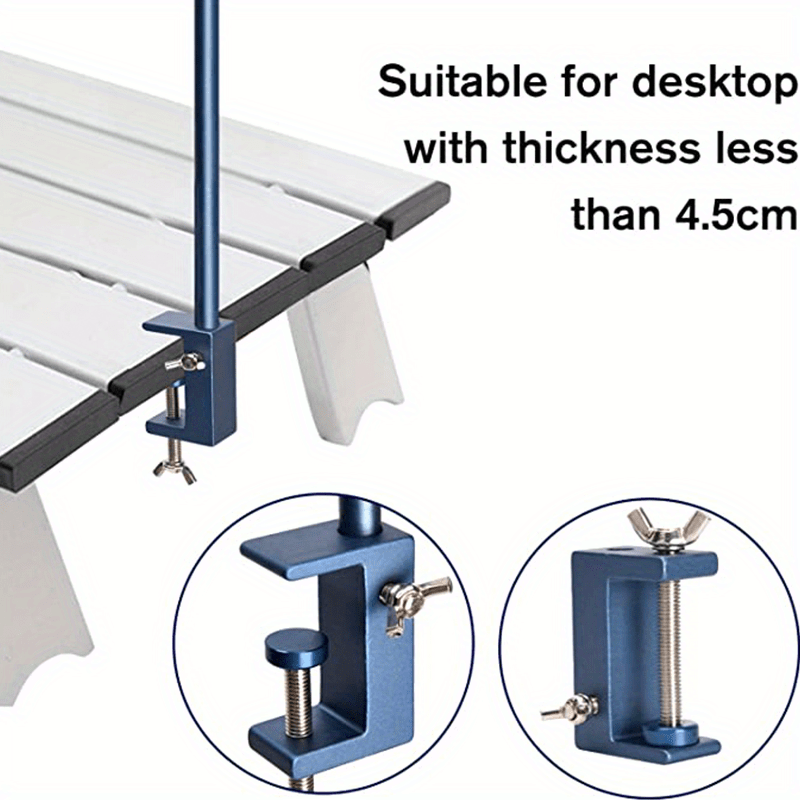 Lightweight Portable Camping Lamp Holder With Collapsible Aluminum Stand Perfect For Hiking
