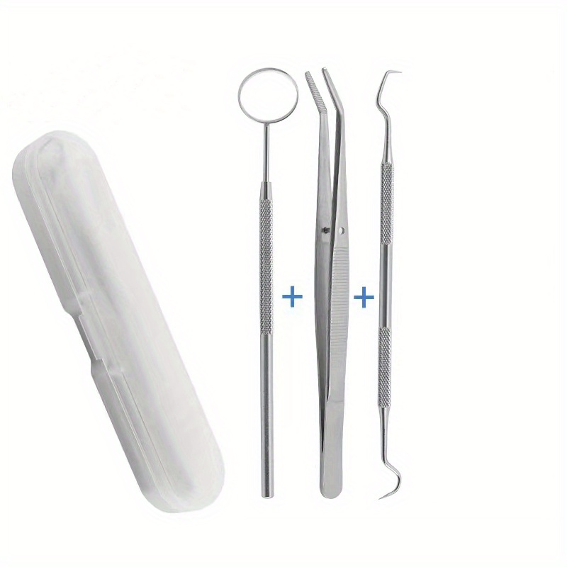 Dental Hygiene Kit Portable Dental Tools Teeth Cleaning Kit - Temu