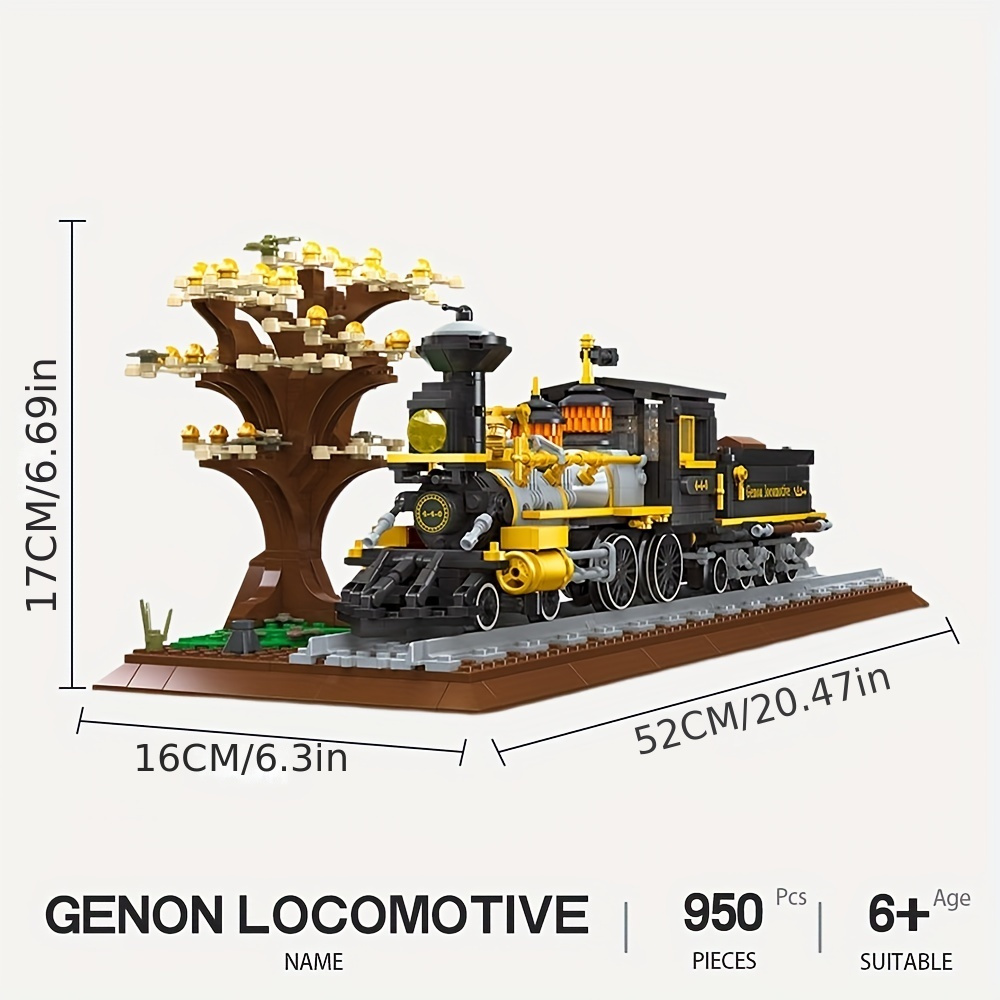 Table train 70 pcs locomotive électrique