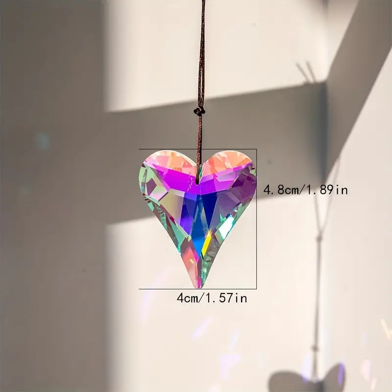 Crystal Sun Catcher - Rainbow Prism Pendant For Home & Room Decor –  DormVibes