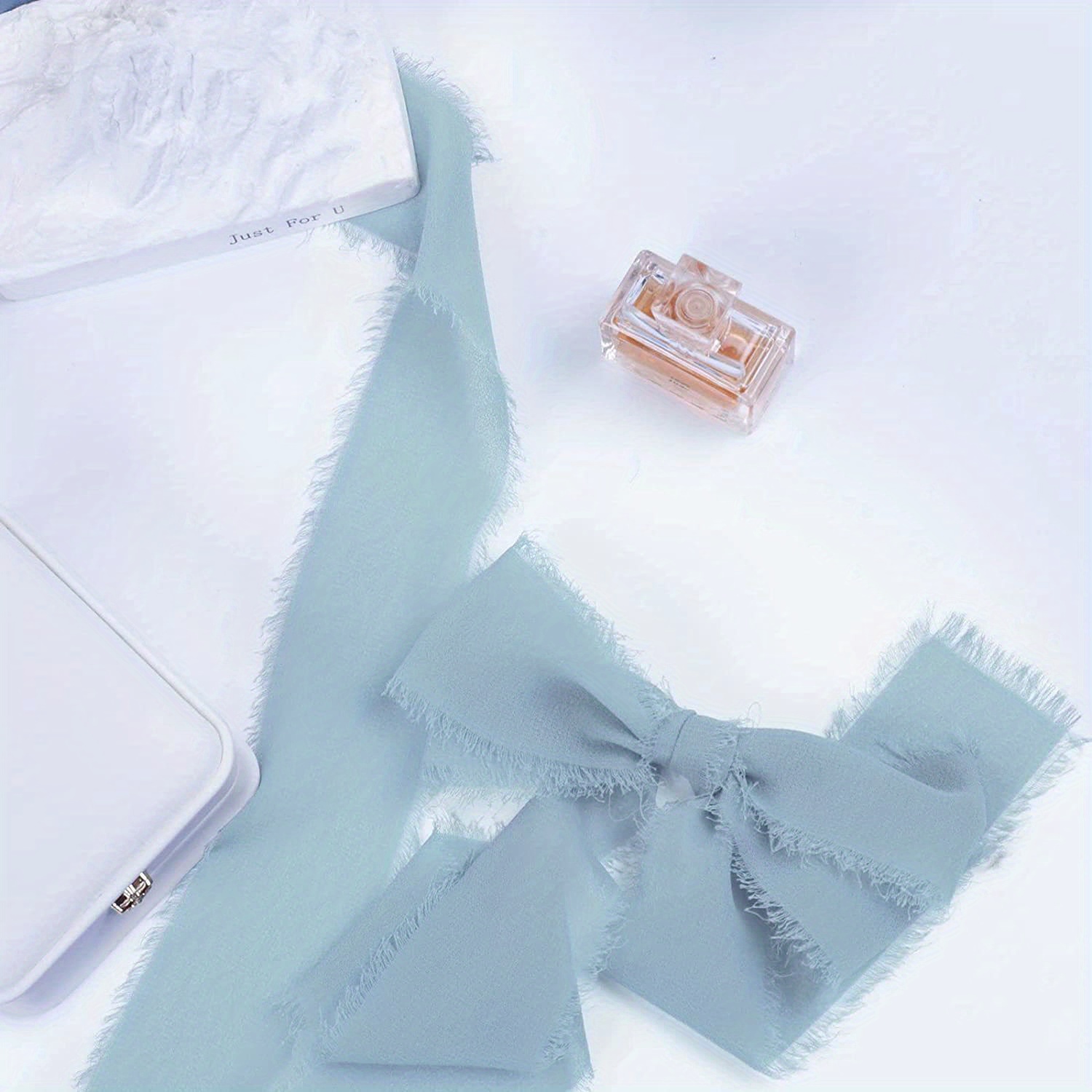 Ribbli White Chiffon Ribbon 1 Inch x 20 Yard Handmade Fringe Chiffon Silk  Ribbon White Ribbon for Gifts Wrapping, Wedding Invitations, Bridal  Bouquets, Flower A… in 2023