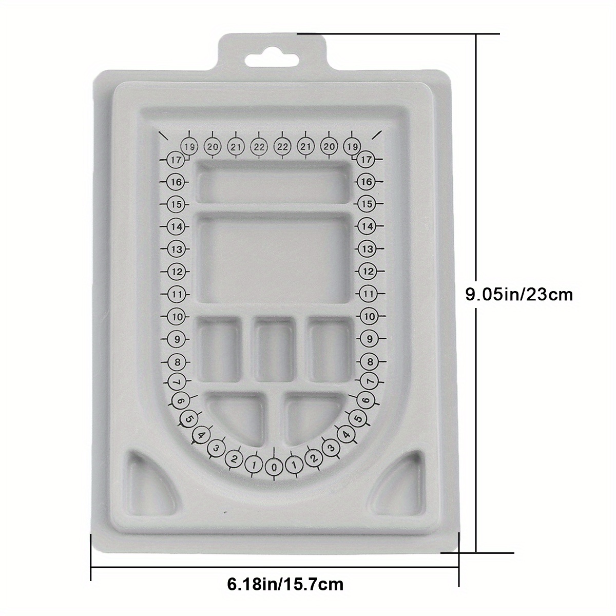 DIY Beading Design Tray For Bracelets Necklaces Shaping And Measuring Jewelry  Making Tools