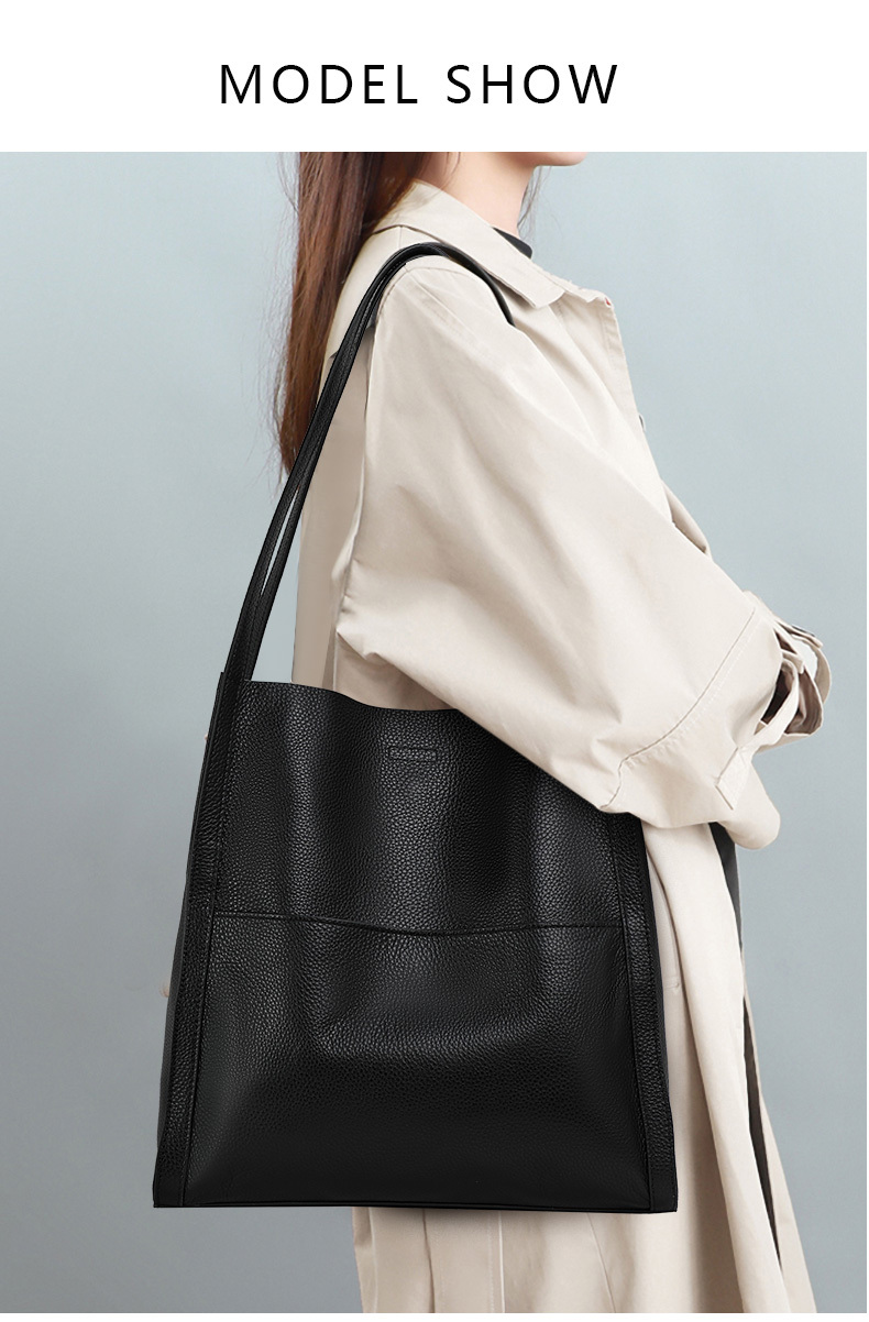 Minimalist Colorblock Bucket Bag, All-match Turn-lock Shoulder Bag, Women's  Classic Bag - Temu