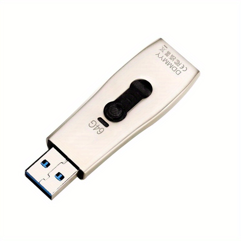 USB Flash Drive 256GB Waterproof USB Stick High Speed Memory Stick 256GB  Ultra Large Storage Metal Thumb Drive with Keychain Design for Laptop
