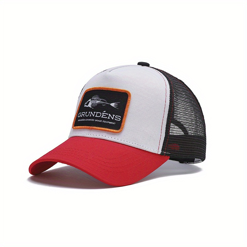 Fruit Pattern Patch Baseball Cap Mesh Trucker Hat