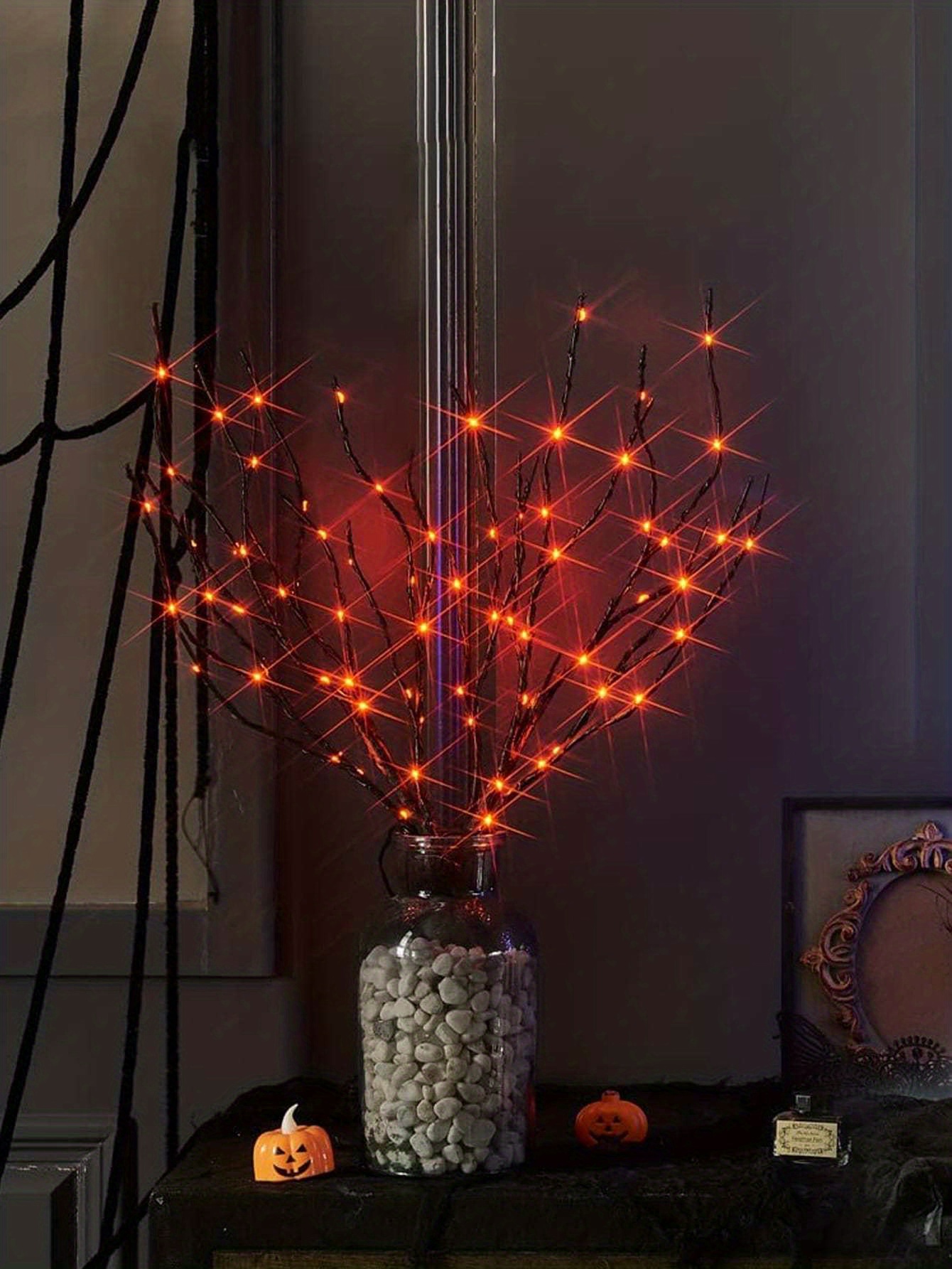 1 Lámpara Decorativa Para Árbol, Funciona Con Pilas, 20 Luces LED De  Cadena, 2.36 Pies De Cadena De Luces Decorativas Para Dormitorio, Fiesta,  Hogar